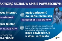 Narodowy Spis Powszechny rozpoczął się 1 kwietnia i potrwa do końca września br.